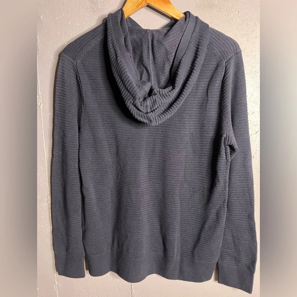 BANANA REPUBLIC Blue Supima Cotton Sweater Hoodie Medium